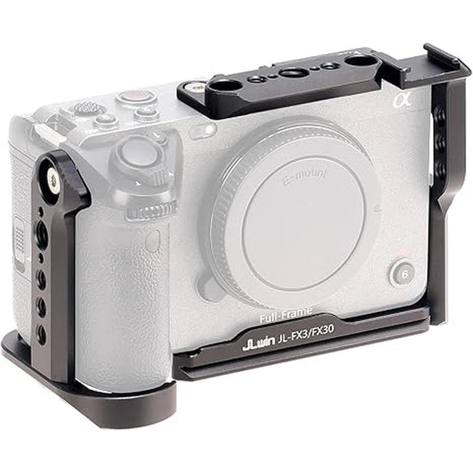 Foto4easy fx3&fx30 cage rig for Sony FX30 FX3 Camera,Quick Release Plate for Arca-Swiss,NATO Rail,1/4