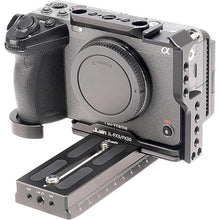Load image into Gallery viewer, Foto4easy fx3&amp;fx30 cage rig for Sony FX30 FX3 Camera,Quick Release Plate for Arca-Swiss,NATO Rail,1/4&quot; &amp; 3/8&quot; Screw Holes and Cold Shoe Mount for Accessories
