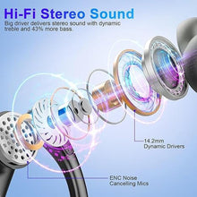 Load image into Gallery viewer, Wireless Earbud, 2024 Sport Wireless Bluetooth 5.3 Earbud with HiFi Stereo, 75H Over Ear Bud with Noise Cancelling Mic, IP7 Waterproof Bluetooth Headphones, LED Display, Button Control, for Running

