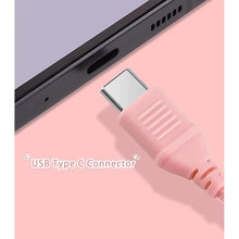 Load image into Gallery viewer, Kids Headphones with LED Lights for School, Upgrade USB Type C Kid Headphone with Microphone, Volume Limiter 85/94dB, Wired On Ear Headphones for Boys/Girls/Tablet/Travel -Pink
