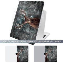 Load image into Gallery viewer, Batianda Premium Case for New MacBook Air 15 inch 2024 2023 with M3 M2 Chip Model A3114/A2941, Designed Protective Plastic Hardshell &amp; Keyboard Cover &amp; Screen Protector, Elk
