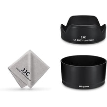 Load image into Gallery viewer, (1+1) Lens Hood for Canon R50 R100 Dual Lens Kit (RF-S 18-45mm F4.5-6.3 is STM and RF-S 55-210mm F5-7.1 is STM) Replaces ET-60B and EW-53 Lens Hood
