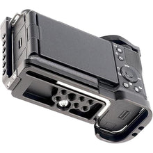 Load image into Gallery viewer, Foto4easy zv-e1 cage for Sony ZV-E1 Camera,Quick Release Plate for Arca-Swiss,1/4&quot; &amp; 3/8&quot; Screw Holes and NATO Rail for Camera Accessories
