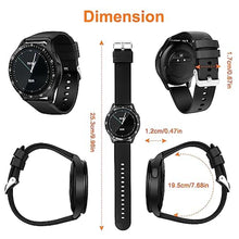 Load image into Gallery viewer, VOVOAEWACH Smart Watch with Earbuds, 1.32 Inch Round Fitness Watch X7, 2 in 1 Bluetooth Watch with Step,Calories,Sleep Monitor,Heart Rate Blood Pressu-re Monitor for iOS &amp; Android
