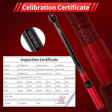 Load image into Gallery viewer, 1/2-Inch Drive Click Torque Wrench, Dual-direction 40-300ft.lb/33.9-406.8Nm, 72-tooth Torque Wrench with Dual Range Scales, ±3% High Precision
