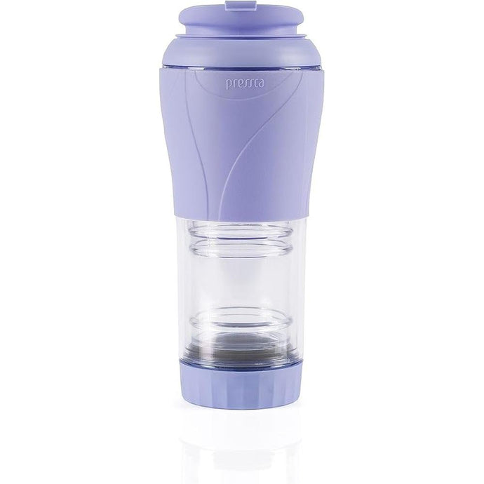 Portable Coffee & Tea Maker - Thermal Coffee & Tea Infuser, French Press, Single Serve Coffee Maker, BPA Free - Home & Kitchen Accessories & Utensils - 12 fl oz, Lilac