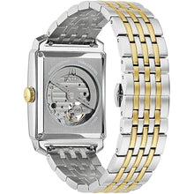 Load image into Gallery viewer, Bulova Sutton Automatic Silver Dial Two-Tone Men's Watch 98A308
