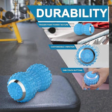 Load image into Gallery viewer, Uppye Vibrating Massage Ball for Pain Relif, Mobility Ball for Physical Therapy and Workout Recovery, Deep Tissue Myofascial Release Tools - Back, Shoulder &amp; Foot Muscle Massager (Blue)
