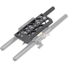 Load image into Gallery viewer, FocusFoto 5" Dovetail Bridge Plate Bottom Tripod Baseplate Lightweight Base Plate Mount for Tilta Standard Camera Cage

