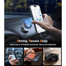 Load image into Gallery viewer, TORRAS Strong Magnetic &amp; Seamless Stand for iPhone 15 Pro Max Case, Fit for MagSafe, Mil-Grade Drop Protection, Adjustable Kickstand Phone Case for iPhone 15 Pro Max, Slim Frosted Matte Black
