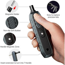 Load image into Gallery viewer, JAKEMY 180 in 1 Precision Screwdriver Set, Computer Screwdriver Kit, Professional Magnetic Repair Tool Kit with Home Drill Bits for Most Laptop, Phone, Xbox, MacBook, Game Console, Modding, DIY
