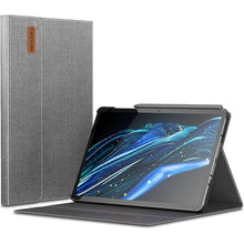 Load image into Gallery viewer, INFILAND Galaxy Tab S9 FE/S9 5G Case, Ultra Slim Multi-Angle Case with S Pen Holder for Samsung Galaxy Tab S9 FE 10.9 Inch/S9 11 Inch 2023 Tablet [Auto Wake/Sleep], Gray

