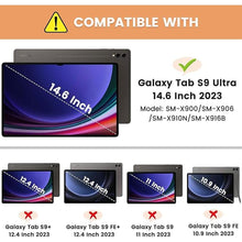 Load image into Gallery viewer, INFILAND Galaxy Tab S10 Ultra/S9 Ultra/S8 Ultra 14.6 Inch Case, Multi-Angle Stand Cover Compatible with Samsung Galaxy Tab S10 Ultra/S9 Ultra/S8 Ultra Tablet [Auto Wake/Sleep], Mint Green
