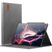 Load image into Gallery viewer, INFILAND Galaxy Tab S10 Ultra/S9 Ultra/S8 Ultra 14.6 Inch Case, Multi-Angle Stand Cover Compatible with Samsung Galaxy Tab S10 Ultra/S9 Ultra/S8 Ultra Tablet [Auto Wake/Sleep], Gray
