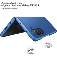 Load image into Gallery viewer, Foluu Slim Fit Case for Samsung Galaxy Z Fold 5 Case, with Front Built-in Screen Protector, Ultra Thin Matte PC Protective Cover for Samsung Galaxy Z Fold5 5G 2023 (Blue)
