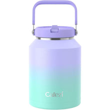 Load image into Gallery viewer, 64oz Half Gallon Water Bottle, Stainless Steel Water Bottles with Flip Straw and Top Handle, Leak Proof Tumbler with Lid and Straw, Iced for 34 Hours, Vacuum Insulated Cup for Home, Outdoors
