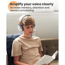 Load image into Gallery viewer, Auditory Feedback Wireless Headphones - Brain Training Bluetooth Headphones, Enhanced Speech, Language, Memory and Attention, for You and Your Children, Help with Autism ADHD (White)
