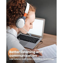 Load image into Gallery viewer, Auditory Feedback Wireless Headphones - Brain Training Bluetooth Headphones, Enhanced Speech, Language, Memory and Attention, for You and Your Children, Help with Autism ADHD (White)
