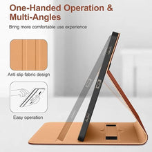 Load image into Gallery viewer, DTTO for Samsung Galaxy Tab S9 11 inch Case 2023 Release [SM-X710/X716B/X718U], Premium Leather Business Folio Stand Cover with S-Pen Holder, Auto Sleep/Wake for Galaxy Tab S9 11" Tablet, Brown

