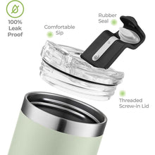 Load image into Gallery viewer, SIPX™ Triple-Insulated Tumblers - 18 Oz. Slim Modern Tumbler With Lid, insulated Cup Keeps Hot For 12 Hours, Stainless Steel Tumbler Made Of Sustainable Material, Coffee Travel Mug For Home &amp; Office
