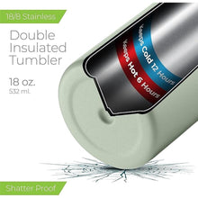 Load image into Gallery viewer, SIPX™ Triple-Insulated Tumblers - 18 Oz. Slim Modern Tumbler With Lid, insulated Cup Keeps Hot For 12 Hours, Stainless Steel Tumbler Made Of Sustainable Material, Coffee Travel Mug For Home &amp; Office
