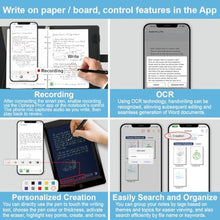 Load image into Gallery viewer, Digital Smart Pen Notebook and Writing Board Set, Real-time Sync for Digitizing, Convert to Text,Storing, and Sharing Paper Notes, Compatible with Smartphone (Android and iOS)
