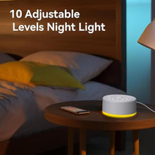 Load image into Gallery viewer, Sound Machine Night Light White Noise Machine 30 Non Looping Sounds 12 Lights 5 Timers 36 Adjustable Volume Memory Function Brown Noise Sleep Sounds Machine for Baby Kids Adult &amp; Home Office Travel
