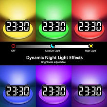 Load image into Gallery viewer, Alarm Clocks for Heavy Sleepers, Vibrating Alarm Clock with Bed Shaker, Night Light, Large Display, Dimmable Loud Clock for Adults Hearing Impaired Deaf Seniors Teens (Black)
