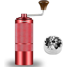 Load image into Gallery viewer, M6 Manual Coffee Grinder,Beautiful Design for Women,Smooth Grinding &amp; Labor Saving,Portable Mini Hand Coffee Grinder for Espresso Pour Over French Press at Home or Camping Travling,Red
