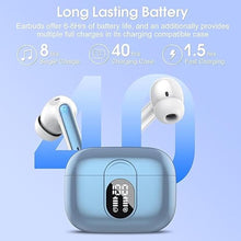 Load image into Gallery viewer, Wireless Earbuds 2024 Bluetooth 5.3 Headphones HiFi Stereo, 40H Playtime in-Ear Earbud, Bluetooth Earbuds with LED Power Display, IP7 Waterproof Wireless Earphones Sport Headset for Android iOS
