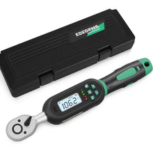 Load image into Gallery viewer, 1/4 Inch Drive Digital Torque Wrench, 5.31-106.2 In.lb/0.6-12 N.m, Small Electronic Torque Wrench with Preset Value, Buzzer &amp; LED Indicator, 2% Accuracy
