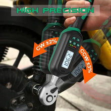 Load image into Gallery viewer, 1/4 Inch Drive Digital Torque Wrench, 5.31-106.2 In.lb/0.6-12 N.m, Small Electronic Torque Wrench with Preset Value, Buzzer &amp; LED Indicator, 2% Accuracy
