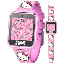 Load image into Gallery viewer, Accutime Hello Kitty Kids Smartwatch - Interactive Touchscreen with 10 Watch Faces, Camera, Games, Alarm, Step Tracker &amp; More - Fun Gift for Girls with Pink Silicone Strap - Fits Wrists 5.5&#39;&#39; to 8.0&quot;
