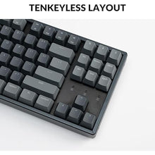 Load image into Gallery viewer, Keychron K8 Wireless Mechanical Keyboard, Tenkeyless Layout 87 Keys Bluetooth/Wired RGB Backlit with Gateron Optical Blue Switch Compatible with Mac Windows

