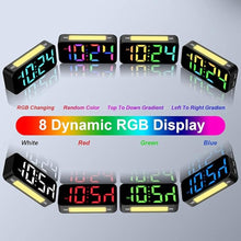 Load image into Gallery viewer, Alarm Clocks for Heavy Sleepers, Vibrating Alarm Clock with Bed Shaker, Night Light, Large Display, Dimmable Loud Clock for Adults Hearing Impaired Deaf Seniors Teens (RGB)
