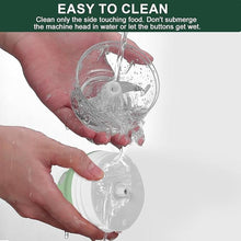 Load image into Gallery viewer, Electric Garlic Chopper, 250ML Garlic Mincer with Egg Beater, Mini Portable Vegetable Chopper, Garlic Grinder Masher Onion Chopper, USB Small Food Processor for Veggie, Garlic, Ginger, Chili(Green)
