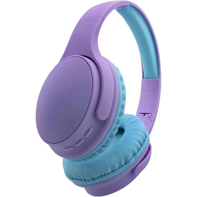 Kids Wireless Headphones, Bluetooth Headphones for Teen Kids, Over Ear Toddler Headphones Foldable with Built-in Mic for Cell Phones TV Tablet School Network Boys Girls (e6 Purple)