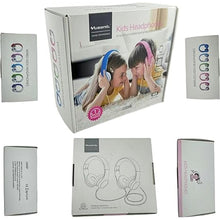 Load image into Gallery viewer, Toddler Headphones Wireless, Bluetooth Kids Headphones,5 Button Easy use for Kids, Volume Limited, Foldable with Mic for Cell Phones TV Tablet School Network Boys Girls (bs690 Pattern)
