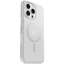 Load image into Gallery viewer, OtterBox iPhone 15 Pro MAX (Only) Symmetry Series Clear Case (Clear), Snaps to MagSafe, Ultra-Sleek, Raised Edges Protect Camera &amp; Screen
