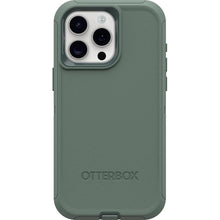 Load image into Gallery viewer, OtterBox iPhone 15 Pro MAX (Only) Defender Series Case - Forest Ranger (Green), screenless, Rugged &amp; Durable, with Port Protection, Includes Holster Clip Kickstand
