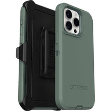 Load image into Gallery viewer, OtterBox iPhone 15 Pro MAX (Only) Defender Series Case - Forest Ranger (Green), screenless, Rugged &amp; Durable, with Port Protection, Includes Holster Clip Kickstand
