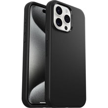 Load image into Gallery viewer, OtterBox iPhone 15 Pro MAX (Only) Symmetry Series Case - Black, Snaps to MagSafe, Ultra-Sleek, Raised Edges Protect Camera &amp; Screen
