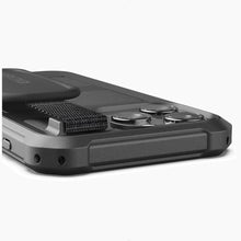 Load image into Gallery viewer, Encased Rugged Hand Strap Case Designed for iPhone 15 Pro Max Case with Belt Clip Phone Holster, Heavy Duty Military-Grade Protection [Falcon Armor]
