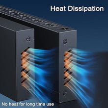 Load image into Gallery viewer, 4K HDMI Splitter 1 in 4 Out - 4K @ 60Hz, HDMI 2.0, HDCP,18 Gbps,Ultra HD 4 Port HDMI Splitter for TV, 3 Layers Cascade, Extra Long Distance, 3D Audio Video Sync (1x4)

