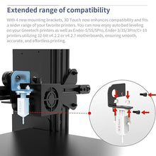Load image into Gallery viewer, Upgraded 3D Touch V3.2 BL-Touch Replacement incl. 4 Brackets Compatible with Ender-3/3S/3Pro, Ender-5/5S/5Pro,CR-10 and Geeetech 3D Printers Auto Bed Leveling Sensor Kit, +/- 0.005mm Accuracy
