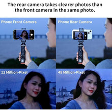 Load image into Gallery viewer, Newmowa Phone Vlog Selfie Monitor Screen, Magnetic Phone Holder Clip Mount, Using Phone Rear Camera for Selfie Vlog Live Stream TikTok, Compatible with iPhone (Support 4K 30fps Wired Recording)
