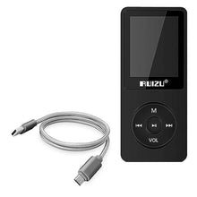 Load image into Gallery viewer, BoxWave Cable Compatible with RUIZU X02 Bluetooth MP3 Player - Micro USB DuraCable, Braided Micro USB Charging Cable - Space Grey
