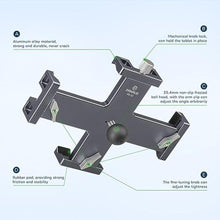 Load image into Gallery viewer, FANAUE Tablet Holder for Car with Ball Head, Lightweight Design, 360 Rotatable Ipad Mount - for Your Windshield, Dashboard, or Desk,Compatible with All 8"-12.9" Tablets (iPad Mini, iPad Pro 12.9)

