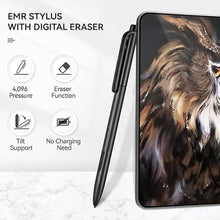 Load image into Gallery viewer, EMR Stylus Compatible with Remarkable 2 Pen with Eraser, Replacement Pen for Remarkable 2 Tablet/Remarkable Device, 4096 Pressure Levels, Palm Rejection(Includes 2 Pen Tips)
