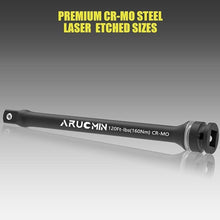 Load image into Gallery viewer, 1/2" Drive 120 Ft-Lbs Torque Limiting Extension Bar, 8 Inch Color-Coded Lug Nut Torque Sticks
